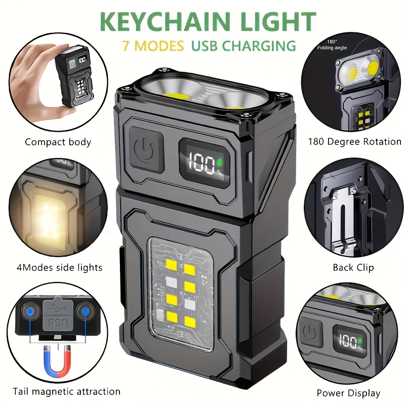 Mini Rechargeable LED Pocket F - Outdoor Adventure Trips ulasan dan harga