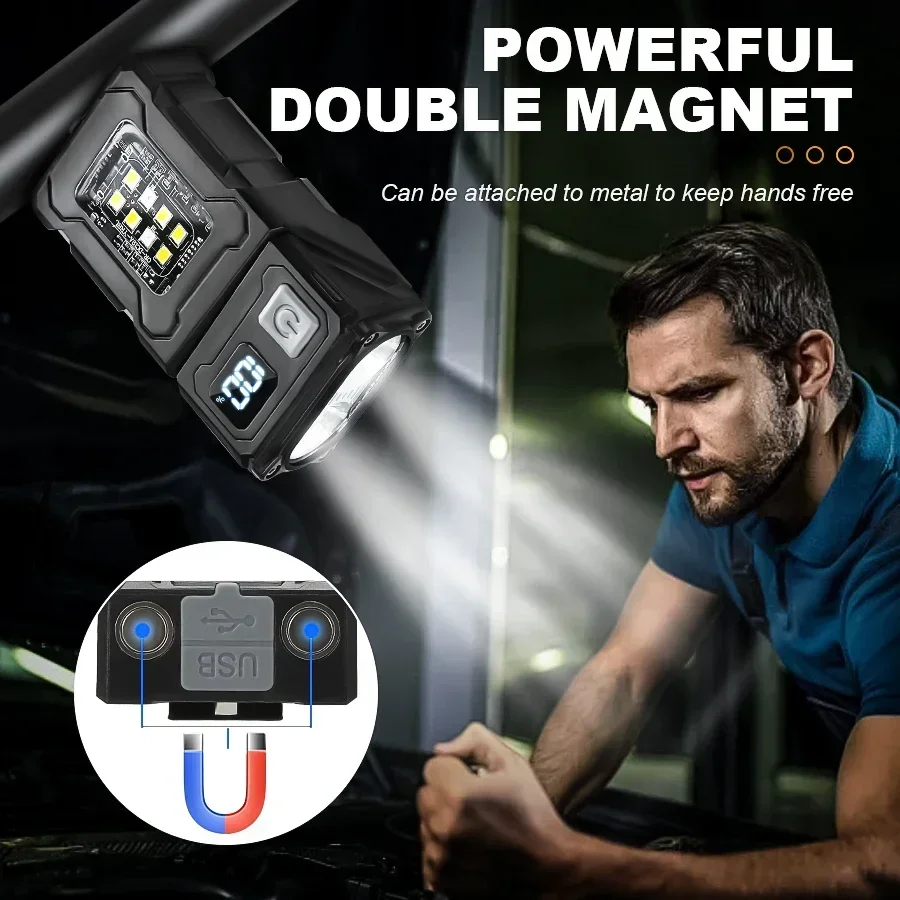 Mini Rechargeable LED Pocket F - Outdoor Adventure Trips ulasan dan harga